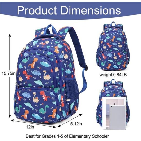 Kids Backpack for Boys Bookbags Preschool Toddler Daycare main image 5